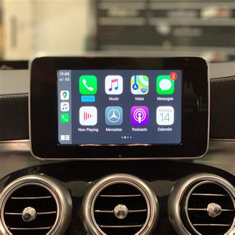 Just use the voice function, it’s very good. . Apple carplay not full screen mercedes
